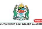 Wizara ya Ardhi Vacancies June 2025