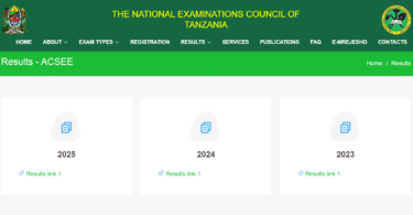 Form Six Results Released – Check Your Scores Now