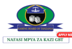 Gaming Board of Tanzania (GBT) Vacancies July 2025