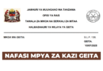 Geita District Council Vacancies July 2025