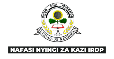 IRDP Vacancies July 2025