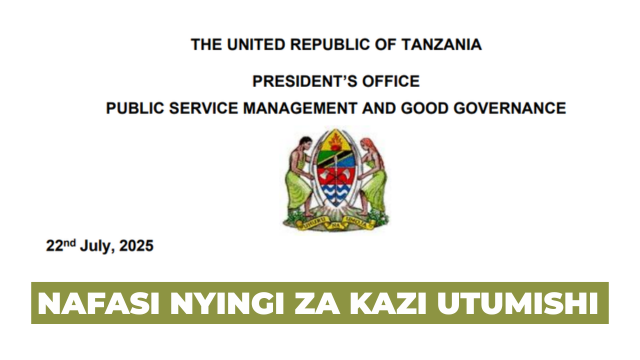 SADC Utumishi New Vacancies July 2025