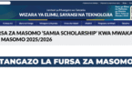 Samia Scholarship Golden Opportunity for Tanzanian Students 20252026
