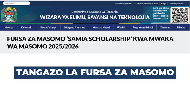 Samia Scholarship Golden Opportunity for Tanzanian Students 20252026