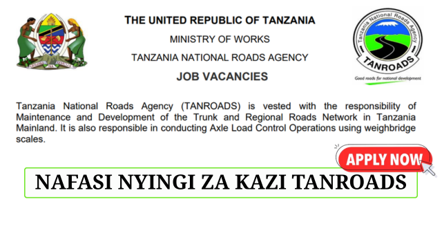 TANROADS Morogoro Vacancies July 2025