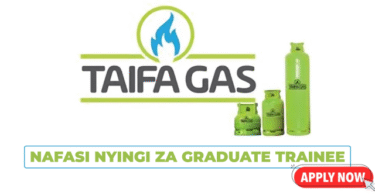 Taifa Gas Graduate Trainee Opportunities July 2025