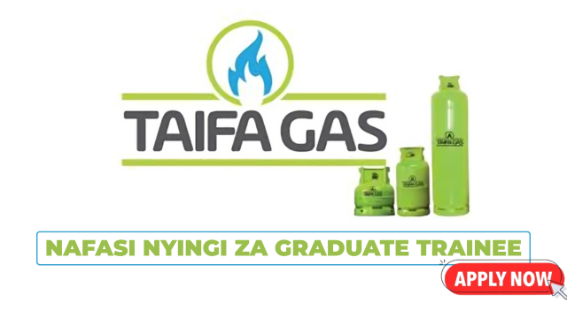 Taifa Gas Graduate Trainee Opportunities July 2025
