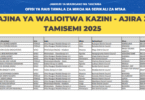 Tamisemi Call for Work Placement – TMCHIP Contract Jobs July 2025
