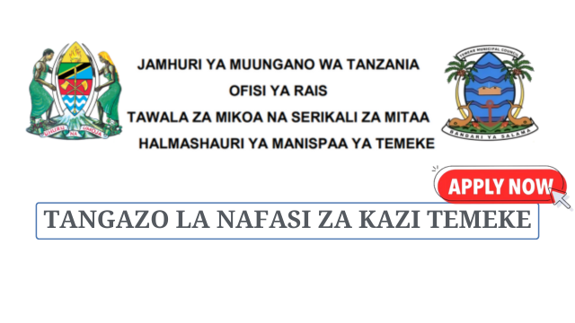 Temeke Municipal Council Vacancies 2025