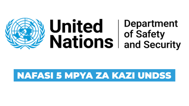 UNDSS 5 New Vacancies July 2025