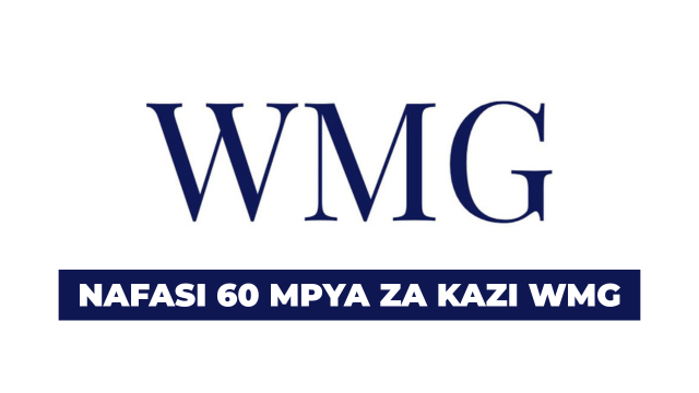 WMG 60 Job Vacancies July 2025