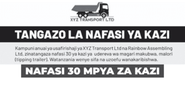 30 Heavy Vehicle Driver Jobs at XYZ Transport Ltd August 2025
