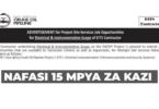 EACOP & EITS Contractor 15 Vacancies August 2025