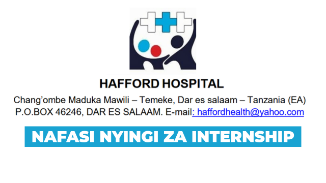 Hafford Hospital Paid Internship August 2025
