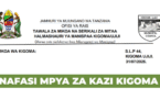 Kigoma-Ujiji Municipal Council Vacancies August 2025