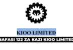Kioo Limited 122 Vacancies August 2025