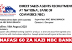 NBC Bank Direct Sales Agent 60 Vacancies August 2025 (1)