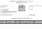 Singida Regional Referral Hospital Volunteer Vacancies 2025