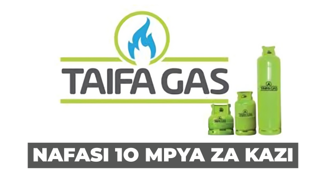 Taifa Gas 10 Job Vacancies August 2025
