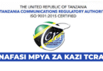Tanzania Communications Regulatory Authority (TCRA) Vacancies August 2025
