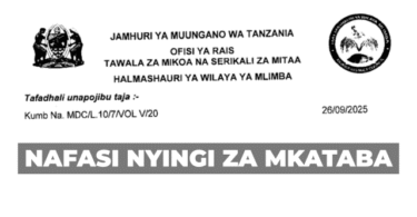 Mlimba District Council Contract Vacancies October 2025