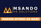 Msando HR Solutions Vacancies September 2025