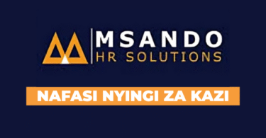 Msando HR Solutions Vacancies September 2025