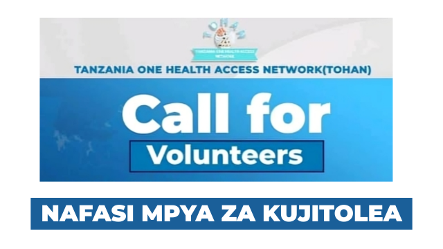 TOHAN Tanzania Volunteers Vacancies September 2025