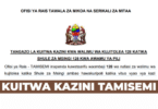 TAMISEMI 128 Volunteer Teacher Call for Work 2025
