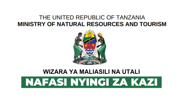 Ministry of Natural Resources and Tourism Vacancies – November 2025