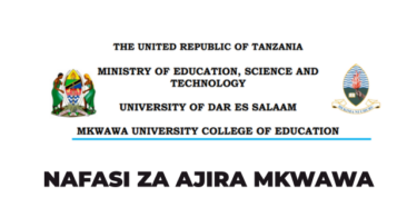 Mkwawa Vacancies 2025